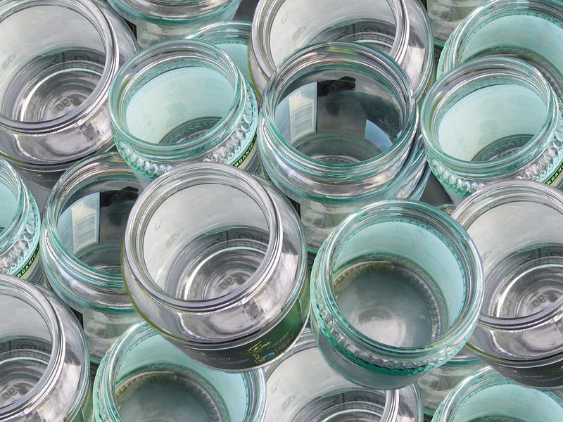 Recycled Glass Decor